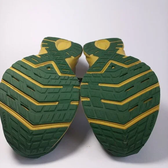 Brooks running walking shoes mens 11.5 Green and gold size 11,5 for men lucky - Picture 3 of 10